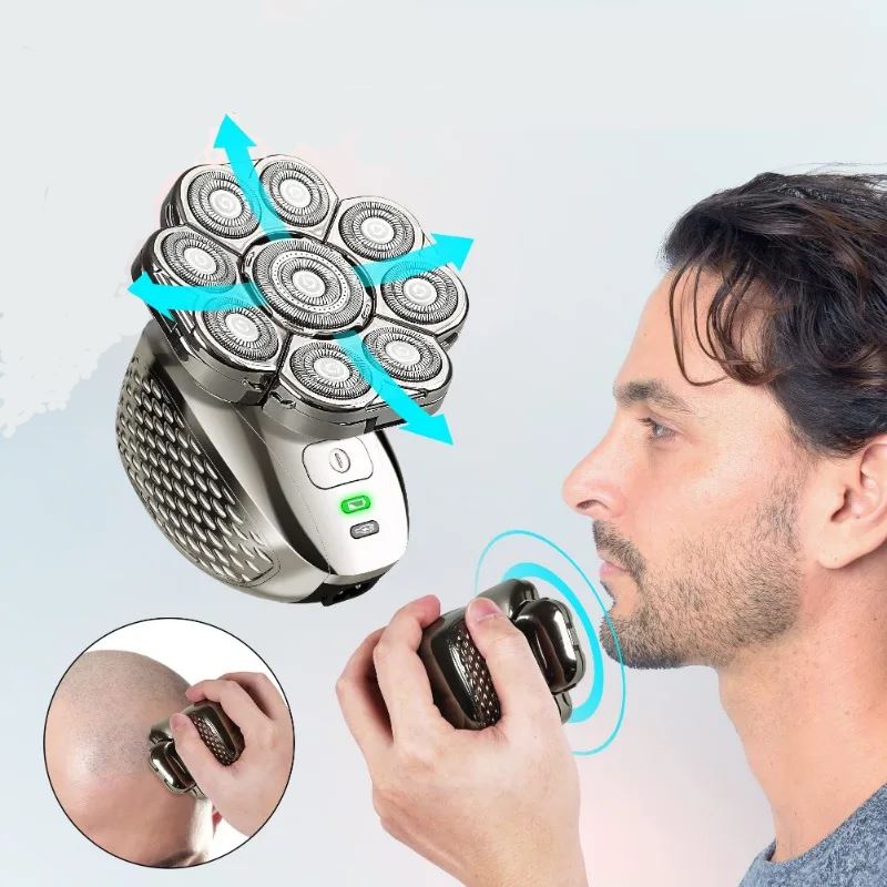 Barbeador 4D Pro G-03 - Barbeador 9D Pro - PMAX4 Superfacilita 