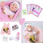 Bebê Reborn Boneca Realista Menina Mary Silicone Pode Dar Banho Original Envio Imediato Superfacilita 