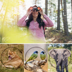 Binóculos Profissional Visão Noturna e Longo Alcance HD 80x80 Binóculos Profissional HD 80x80 | GA Superfacilita 