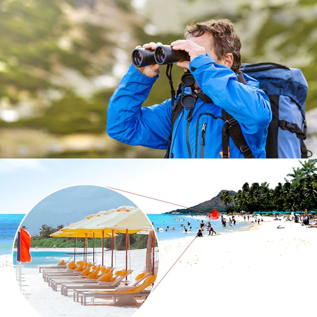 Binóculos Profissional Visão Noturna e Longo Alcance HD 80x80 Binóculos Profissional HD 80x80 | GA Superfacilita 