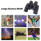 Binóculos Profissional Visão Noturna e Longo Alcance HD 80x80 Binóculos Profissional HD 80x80 | GA Superfacilita 