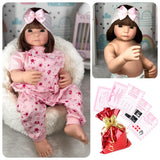 Boneca Bebê Reborn Menina Princesa Realista