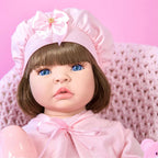 Boneca Bebê Reborn Silicone Bebe Barata Realista 100% Vinil siliconado + itens Superfacilita 