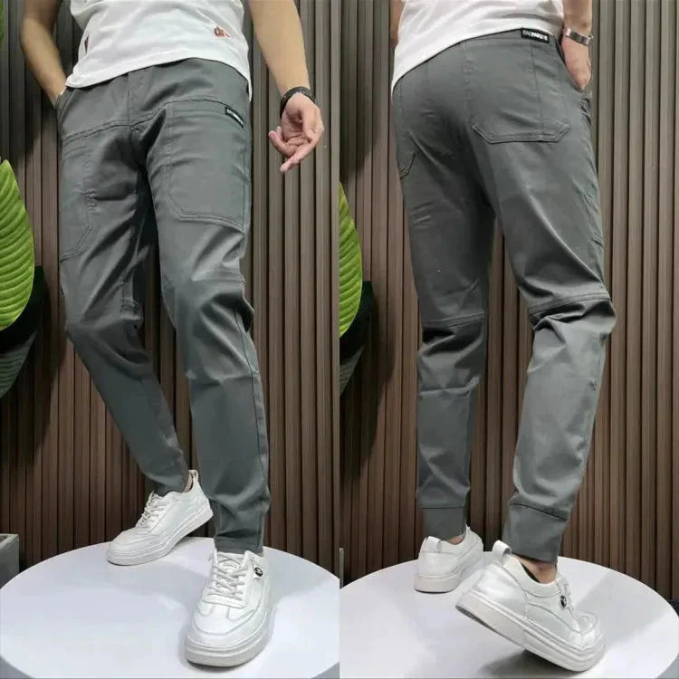 Calça Cargo Office Slim 6 Bolsos Mas - dez 23 - Calça Cargo Office Slim 6 Bolsos Superfacilita 36 Cinza 
