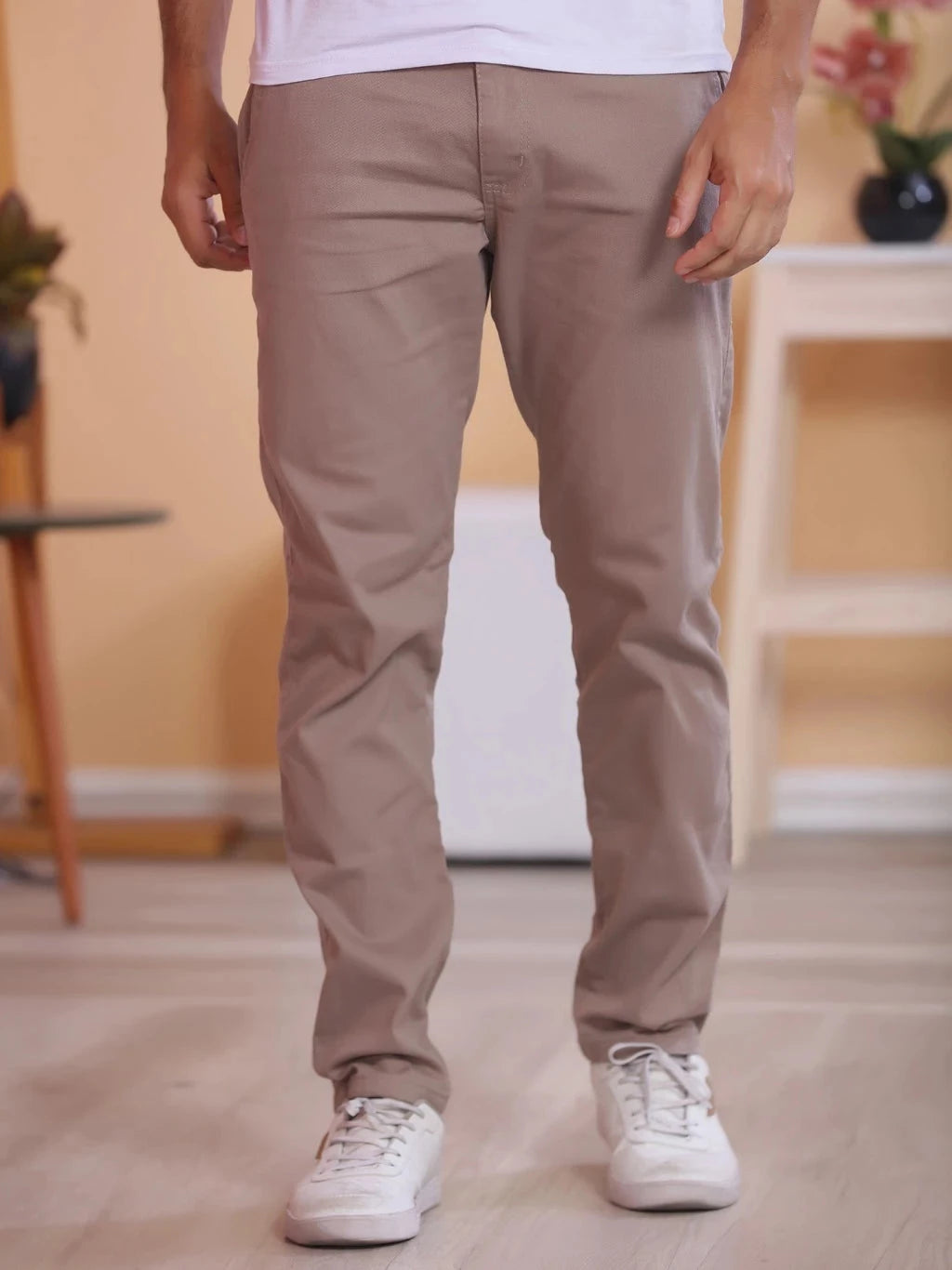 Calças Sarja Masculina Alfaiataria Esporte Fino Bolso Faca Bolso Embutido Superfacilita 