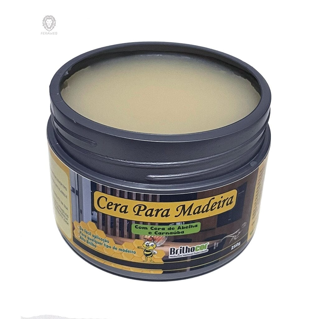 Cera Para Móveis de Madeira Beewax Cera de Polimento de Móveis Beewax Superfacilita 