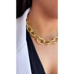 Colar Cartier Grosso Feminino - Luxo e Sofisticação SH - Colar Cartier Grosso Feminino - Luxo e Sofisticação Superfacilita 