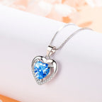 Colar Feminino com Pingente de Coração de Luxo em Prata 925 - Elegância e Sofisticação Fem - Aces - G1 - Colar Feminino com Pingente de Coração de Luxo Superfacilita 