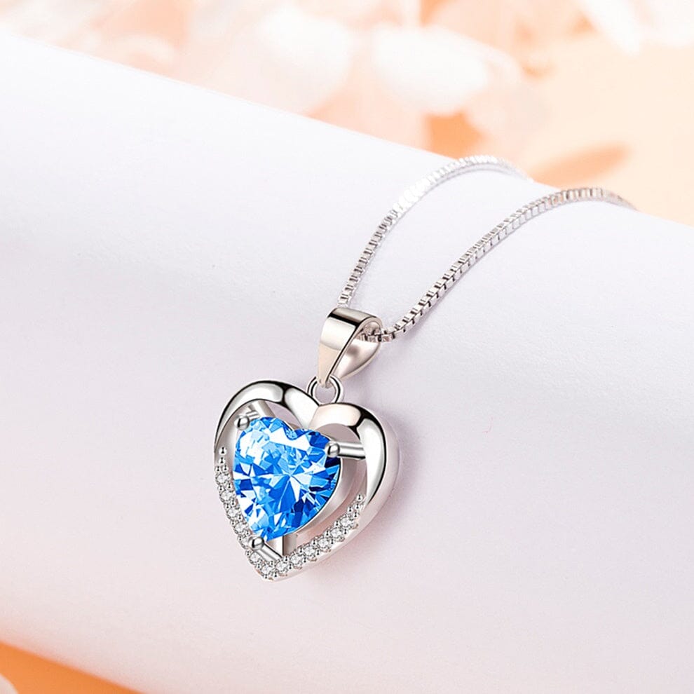 Colar Feminino com Pingente de Coração de Luxo em Prata 925 - Elegância e Sofisticação Fem - Aces - G1 - Colar Feminino com Pingente de Coração de Luxo Superfacilita 