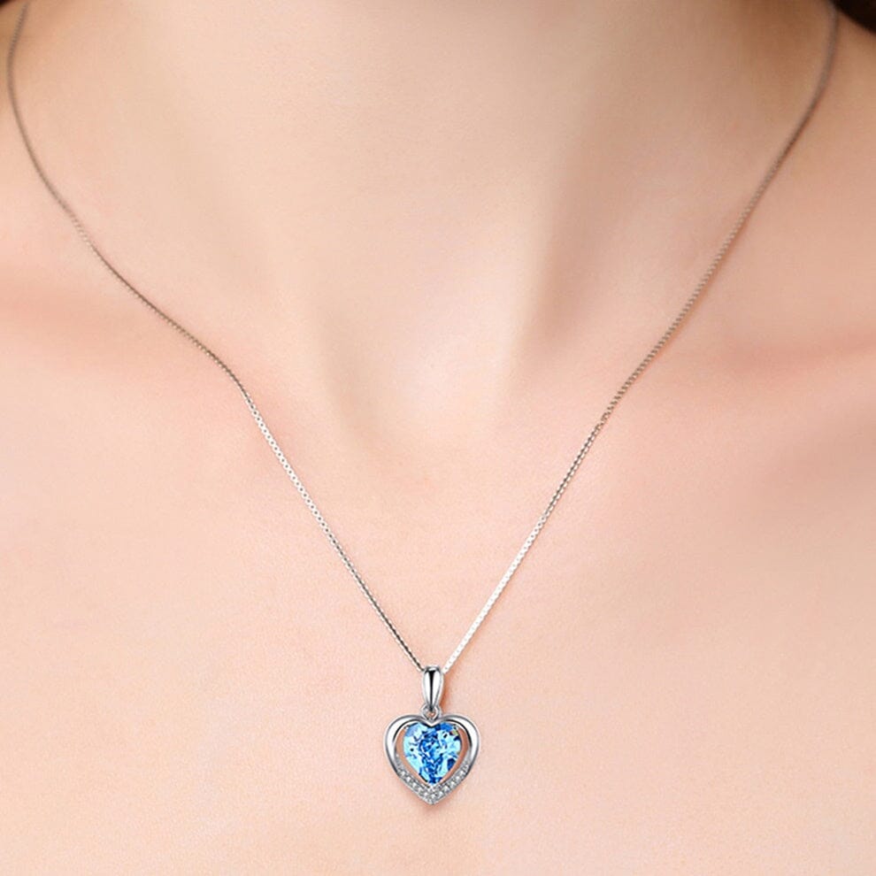 Colar Feminino com Pingente de Coração de Luxo em Prata 925 - Elegância e Sofisticação Fem - Aces - G1 - Colar Feminino com Pingente de Coração de Luxo Superfacilita 