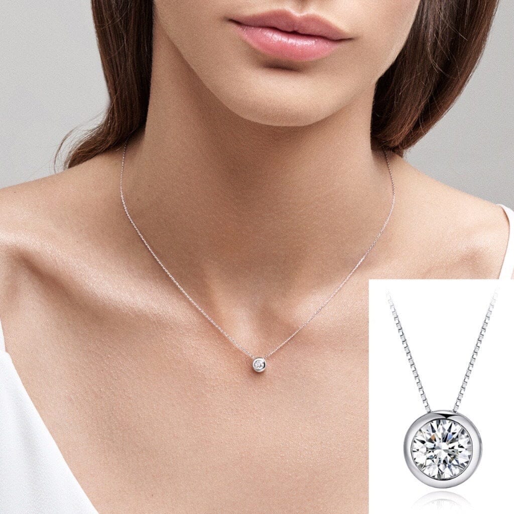 Colar Feminino Ponto de luz Folheado Banhada A Ouro 18K e Prata 925 497 - SH - Colar Feminino Ponto de luz Folheado Banhada A Ouro 18K e Prata 925 Superfacilita 