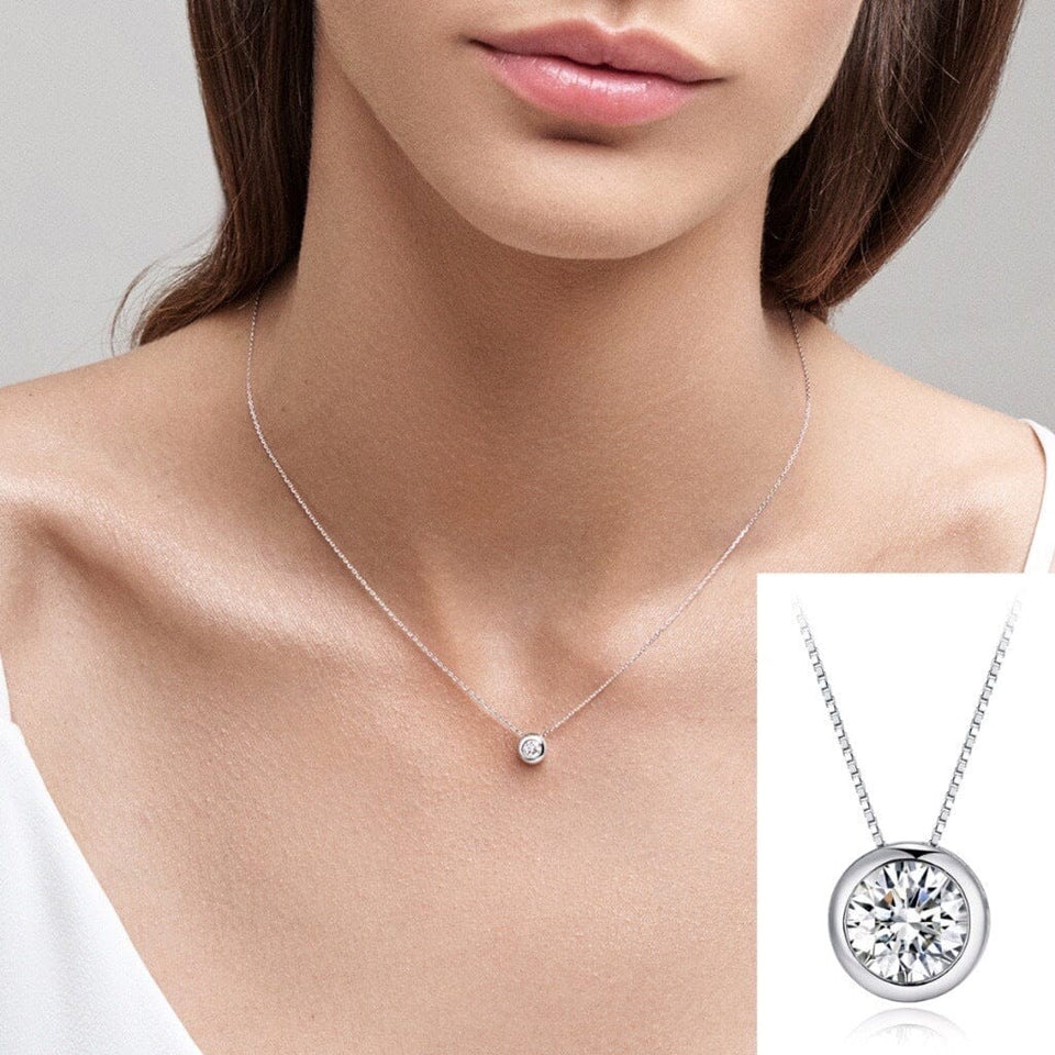 Colar Feminino Ponto de luz Folheado Banhada A Ouro 18K e Prata 925 497 - SH - Colar Feminino Ponto de luz Folheado Banhada A Ouro 18K e Prata 925 Superfacilita 