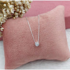 Colar Feminino Ponto de luz Folheado Banhada A Ouro 18K e Prata 925 497 - SH - Colar Feminino Ponto de luz Folheado Banhada A Ouro 18K e Prata 925 Superfacilita 