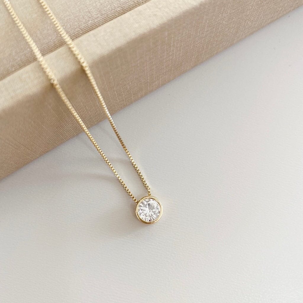 Colar Feminino Ponto de luz Folheado Banhada A Ouro 18K e Prata 925 497 - SH - Colar Feminino Ponto de luz Folheado Banhada A Ouro 18K e Prata 925 Superfacilita 