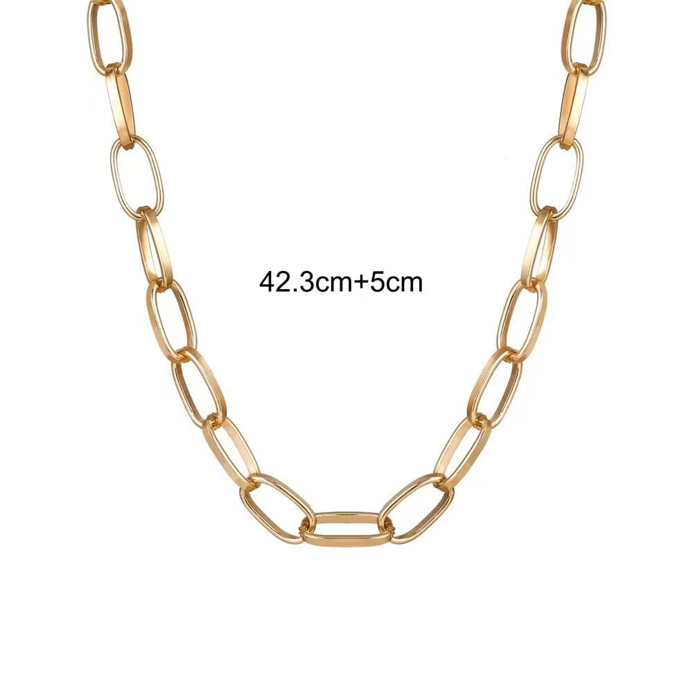 Colar Feminino Prata Dourado – Elegância e Estilo SH - Colar Feminino Prata Dourado – Elegância e Estilo Minimalista Superfacilita 