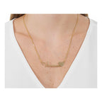 Colar Personalizado com Nome e Coração Banhado a Ouro 18K SH - Colar Personalizado com Nome e Coração Banhado a Ouro 18K Superfacilita 