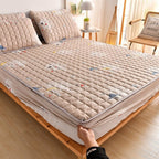 Conjunto Sleep Luxury - Jogo de Lençol + Fronhas Brinde 1027 Superfacilita Bege Solteiro (120x200x30)cm 