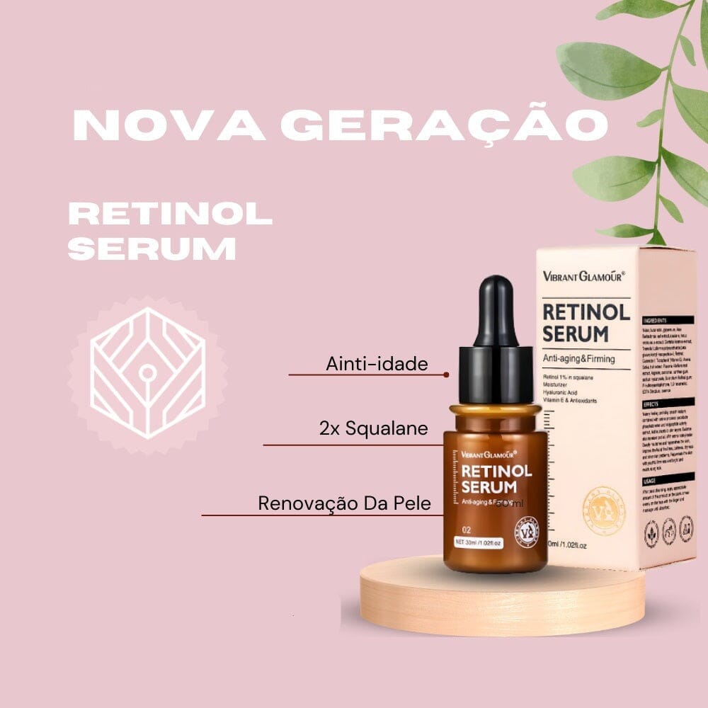 Creme Retinol Para Expressões Rugas Anti-idade SH - 504 - Kit Creme Retinol Para Expressões Rugas Anti-idade Superfacilita 