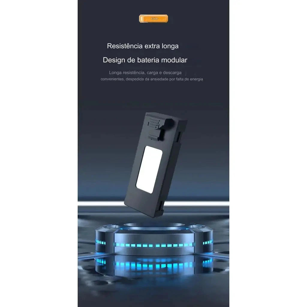 Drone P7 Pro 8K com Sensor Anti-Obstáculos, Câmera Dual HD e Alcance de 250m Drone P7 Pro 8K com Sensor Anti-Obstáculos, Câmera Dual HD e Alcance de 250m Superfacilita 