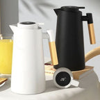 Garrafa Térmica Com Termômetro Digital – 1 Litro Garrafa Térmica Com Termômetro Digital – 1 Litro Superfacilita Preto 