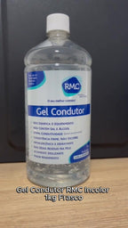 Gel Condutor RMC para HIFU, Radiofrequência (RF) e EMS – Contato Ultrassom, TENS e FES HIFU 1kg Incolor Gel Condutor RMC 1kg Incolor para HIFU Superfacilita 