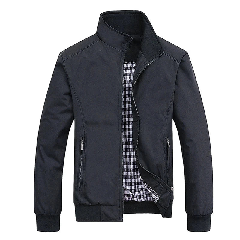 Jaqueta Bomber Masculina Slim Casual - Conforto Premium Jaqueta d face Superfacilita 