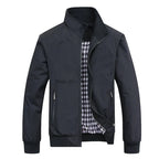Jaqueta Bomber Masculina Slim Casual - Conforto Premium Jaqueta d face Superfacilita P Preta 