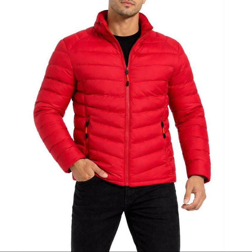 Jaqueta Masculina Corta Vento Com Forro Jaqueta Masc. Corta Vento Superfacilita Vermelho PP 