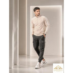 Jaqueta Masculina Esportiva Helanca Premium Estilo Chimpa com Zíper Frontal Listrada Casual Streetwear academia Superfacilita 