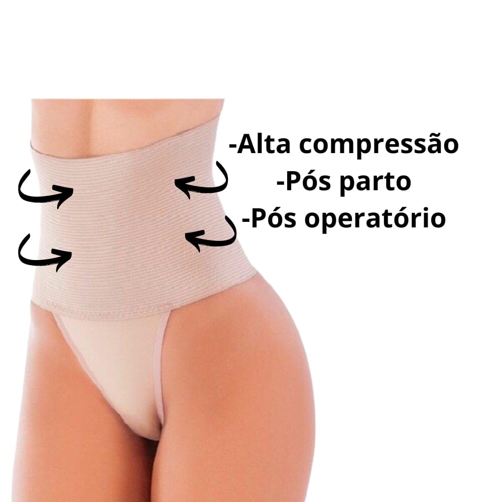 Kit 2 Calcinhas Modeladoras MAXFIRME Cós Alto Ajuste Confortável Kit 2 Calcinhas Modeladoras MAXFIRME Cós Alto com Ajuste Confortável Superfacilita 