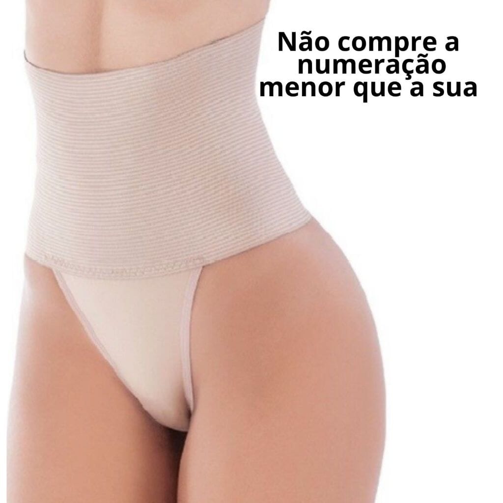 Kit 2 Calcinhas Modeladoras MAXFIRME Cós Alto Ajuste Confortável Kit 2 Calcinhas Modeladoras MAXFIRME Cós Alto com Ajuste Confortável Superfacilita 