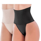 Kit 2 Calcinhas Modeladoras MAXFIRME Cós Alto Ajuste Confortável Kit 2 Calcinhas Modeladoras MAXFIRME Cós Alto com Ajuste Confortável Superfacilita M 2 Pretas 