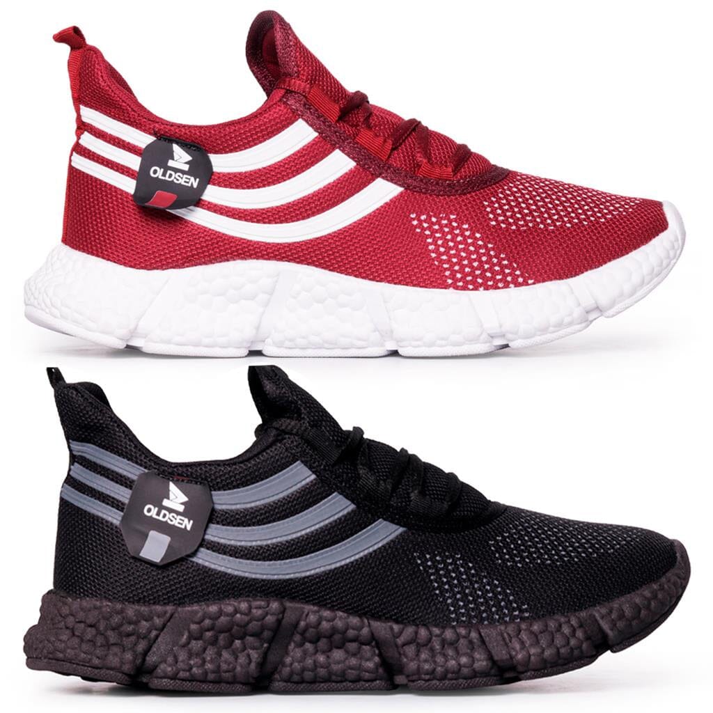 Kit 2 Tênis Unisex B-Ultra para Corrida e Academia com Conforto e Segurança Kit 2 Tênis Unisex B-Ultra para Corrida e Academia com Conforto e Segurança Superfacilita 