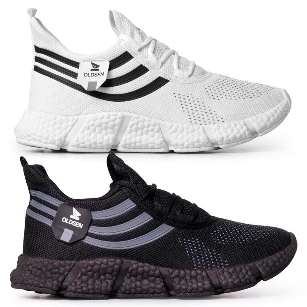 Kit 2 Tênis Unisex B-Ultra para Corrida e Academia com Conforto e Segurança Kit 2 Tênis Unisex B-Ultra para Corrida e Academia com Conforto e Segurança Superfacilita 