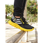 Kit 2 Tênis Unisex B-Ultra para Corrida e Academia com Conforto e Segurança Kit 2 Tênis Unisex B-Ultra para Corrida e Academia com Conforto e Segurança Superfacilita AMARELO 34 