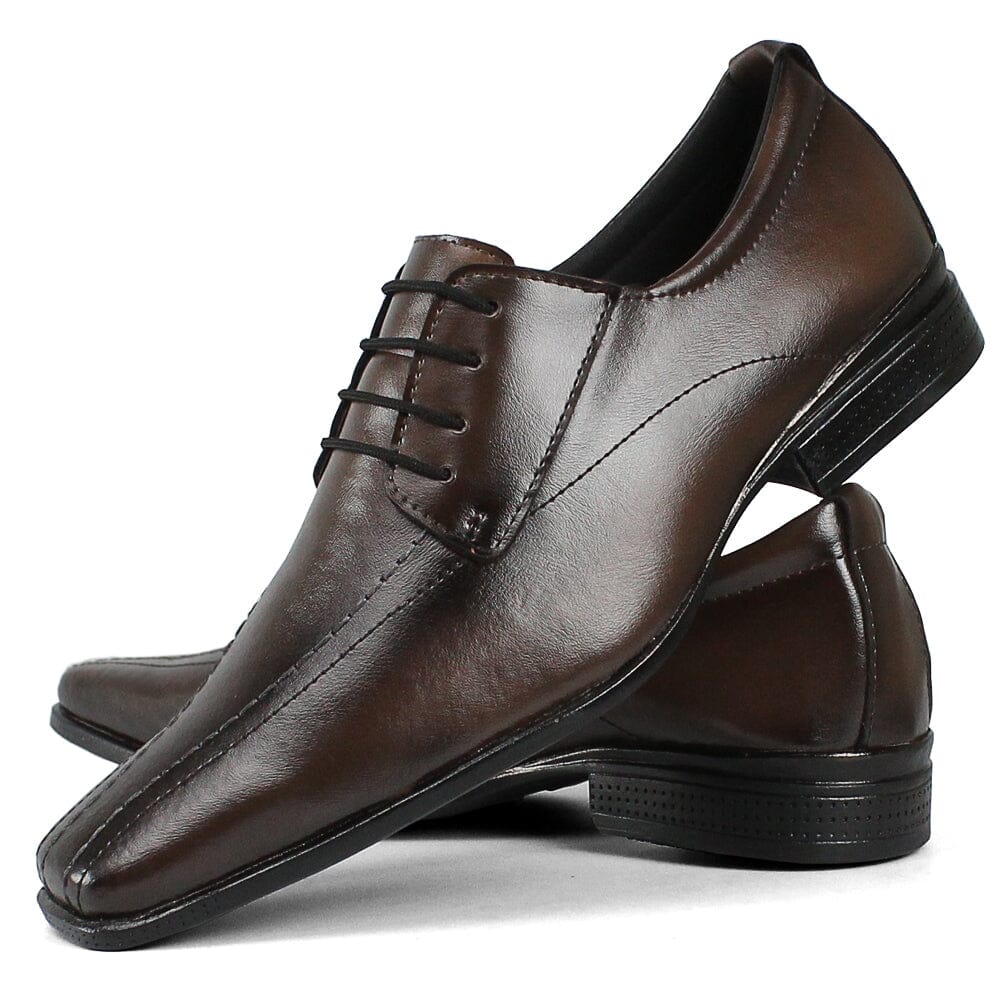 Kit Masculino Completo: Sapato Social + Relógio + Cinto + Carteira com Divisórias SH - Kit Masculino Completo: Sapato Social + Relógio + Cinto + Carteira com Divisórias Superfacilita 