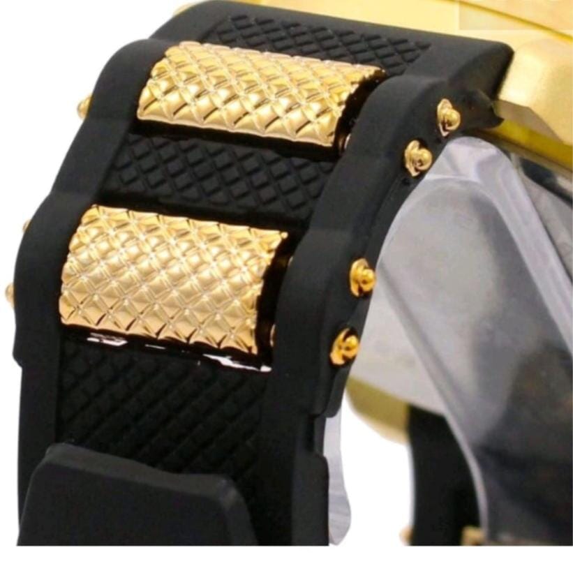 Kit Relógio Masculino + Pulseira Dourada e Prateada + Colar Cruz - Estilo e Elegância Kit Relógio Masculino + Pulseira Dourada e Prateada + Colar Cruz - Estilo e Elegância Superfacilita 