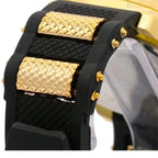 Kit Relógio Masculino + Pulseira Dourada e Prateada + Colar Cruz - Estilo e Elegância Kit Relógio Masculino + Pulseira Dourada e Prateada + Colar Cruz - Estilo e Elegância Superfacilita 