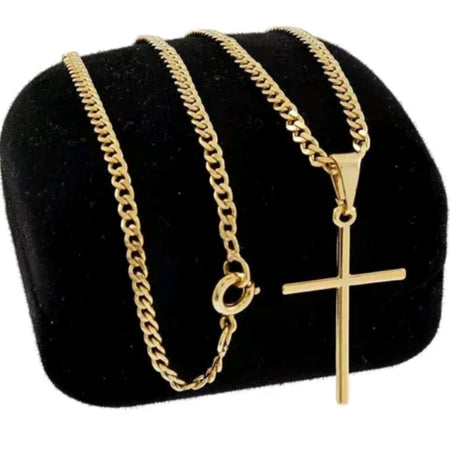 Kit Relógio Masculino + Pulseira Dourada e Prateada + Colar Cruz - Estilo e Elegância Kit Relógio Masculino + Pulseira Dourada e Prateada + Colar Cruz - Estilo e Elegância Superfacilita 