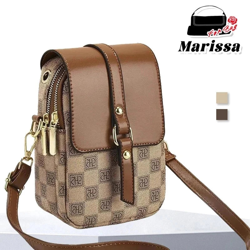 Marissa Bolsa Mini Premium para Celular Crossbody e Ombro com Design Sofisticado MM1 Superfacilita 
