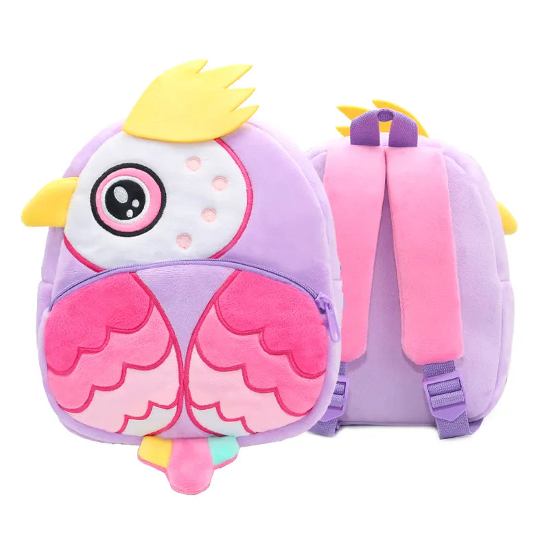 Mochila Anime Zoo Kids Kids - Mochila Anime Zoo Kids Superfacilita Coruja 