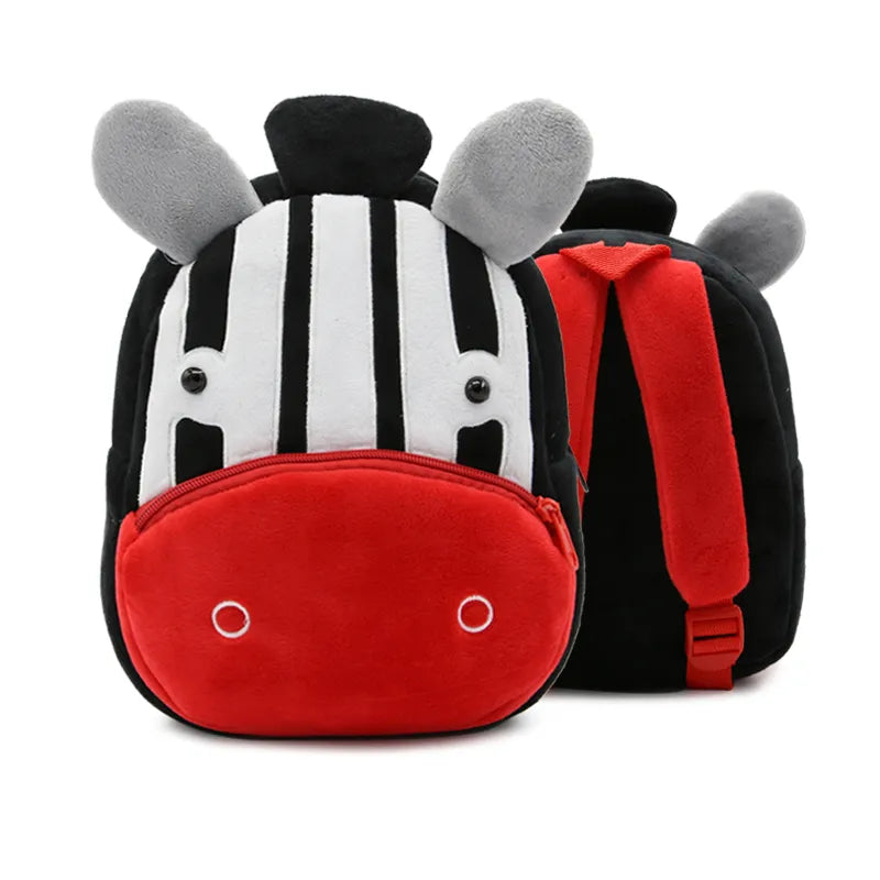 Mochila Anime Zoo Kids Kids - Mochila Anime Zoo Kids Superfacilita Zebra 