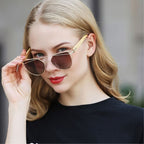 Óculos de Sol Feminino Cat Eye Com Proteção UV MP - Óculos de Sol Feminino Cat Eye Com Proteção UV Superfacilita 