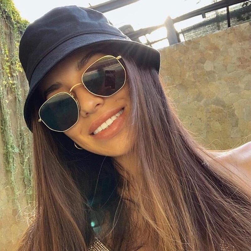 Óculos de Sol Feminino Hexagonal Saint Barth MP - Óculos de Sol Feminino Hexagonal Saint Barth Superfacilita 