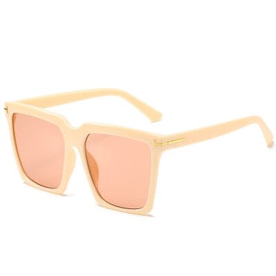 Óculos de Sol Feminino Norman Com Proteção UV MP - Óculos de Sol Feminino Norman Superfacilita Rosa 