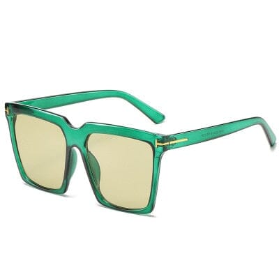 Óculos de Sol Feminino Norman Com Proteção UV MP - Óculos de Sol Feminino Norman Superfacilita Verde 