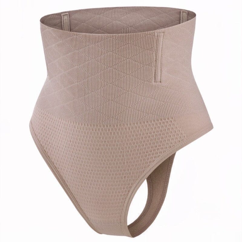 Peachy Shaper™ - Calcinha Modeladora de Cintura Alta Fem - Cinta - G1 - Calcinha Modeladora de Cintura Alta Superfacilita Nude P/M 