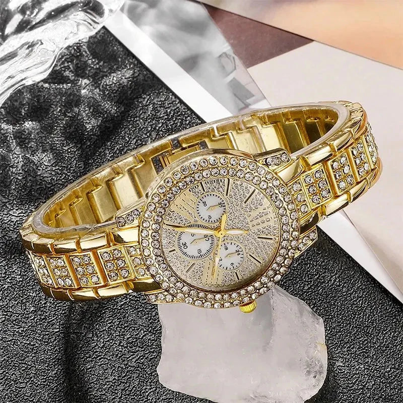 Relógio Feminino Fashion Casual com Pulseira de Aço Inoxidável e Mostrador Redondo 32mm Relógio Feminino Fashion Casual com Pulseira de Aço Inoxidável e Mostrador Redondo 32mm Superfacilita 