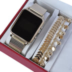 Relógio Digital Feminino  + Pulseira