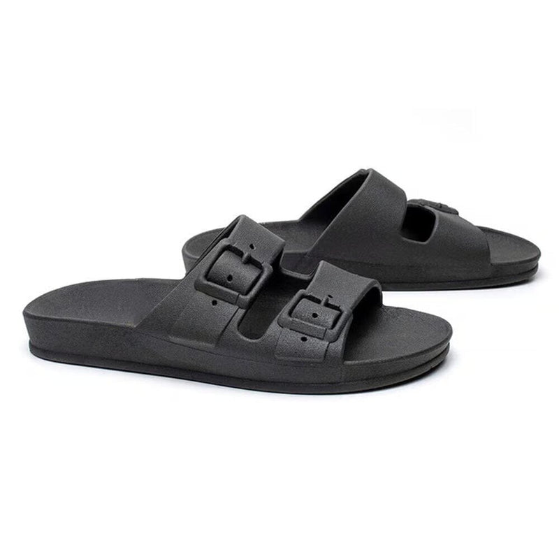 Sandália Feminina e Masculina Birken Confort Lisa Slide Fivela Dupla Sh-08 - Sandália Feminina Birken Confort Lisa Slide Fivela Dupla Superfacilita 